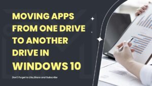 how to install apps on different drives in windows 10